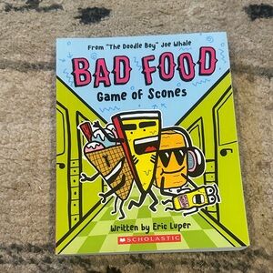 Scholastic Bad Food: Game of Scones - Blue and Yellow Cover
